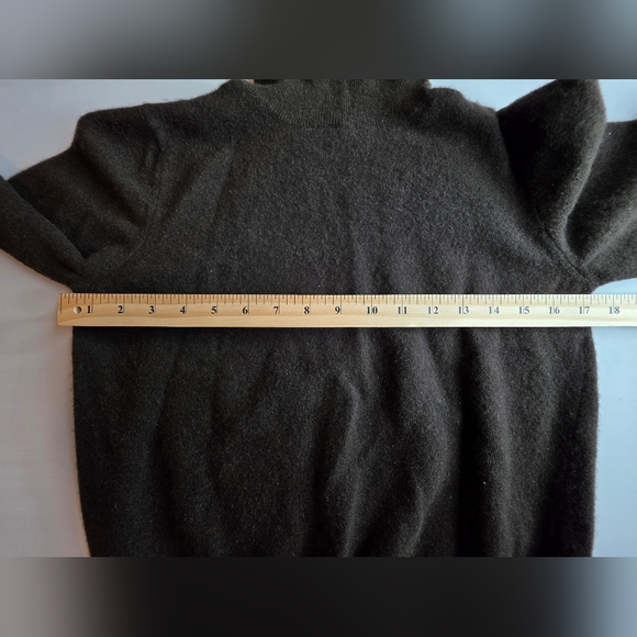 Vintage United Colors Of Benetton M Wool Angora Turtleneck Brown 2995-Bk - Picture 4 of 6